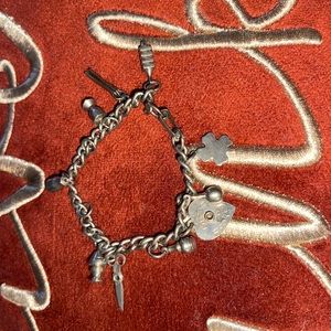 1967 Charm Bracelet Antique Very Rare